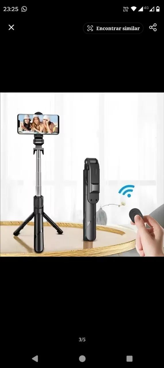 Bastão de Selfie bluetooth  - Foto 2