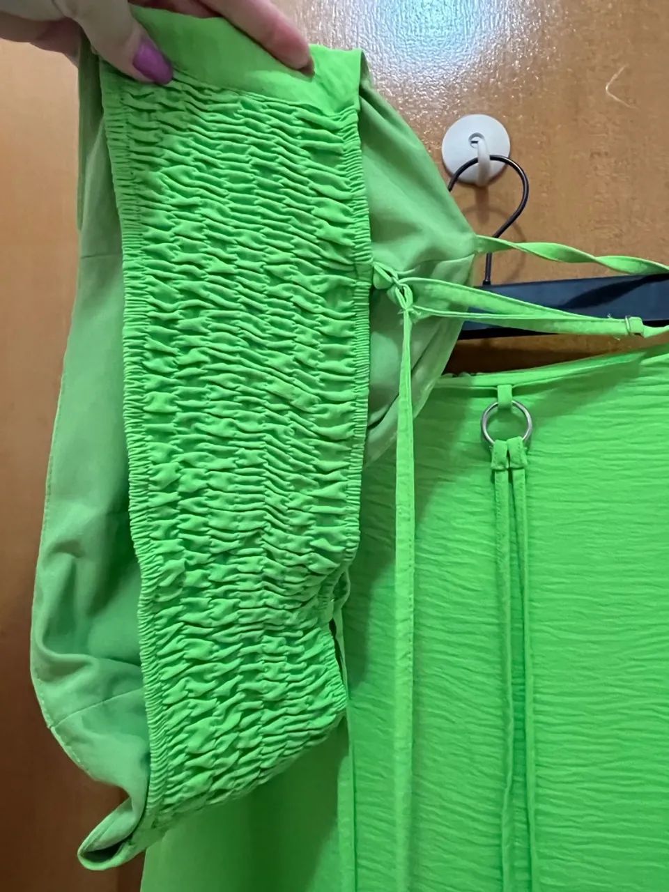 Conjunto Verde LAGUNA - Top G e Saia PP - Foto 3