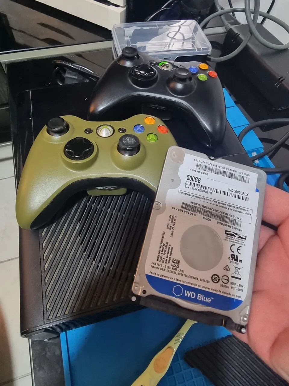 80 JOGOS + XBOX 360 + KINECT + 2 CONTROLES  - Foto 5
