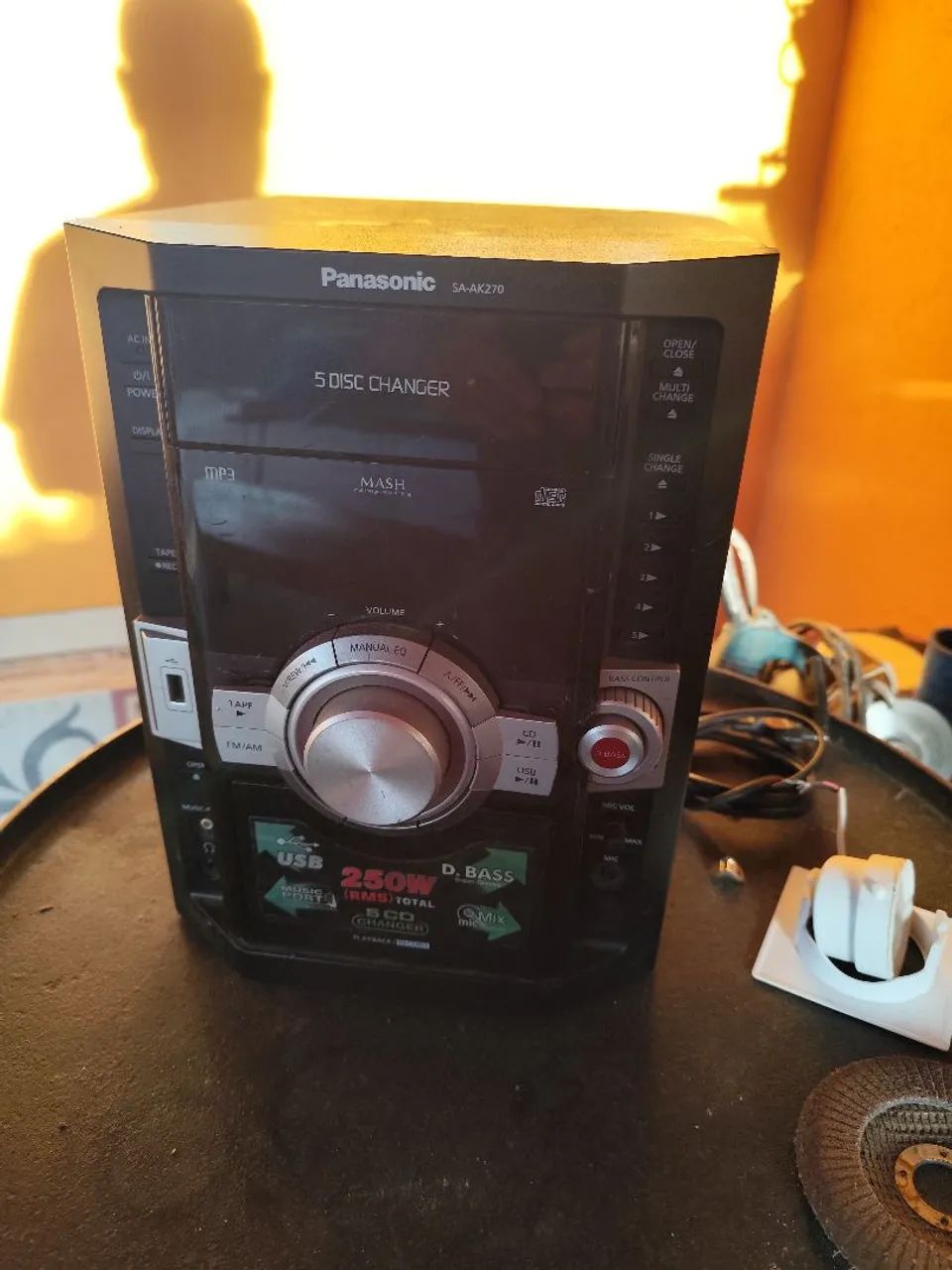 Micro system Sony para conserto 
