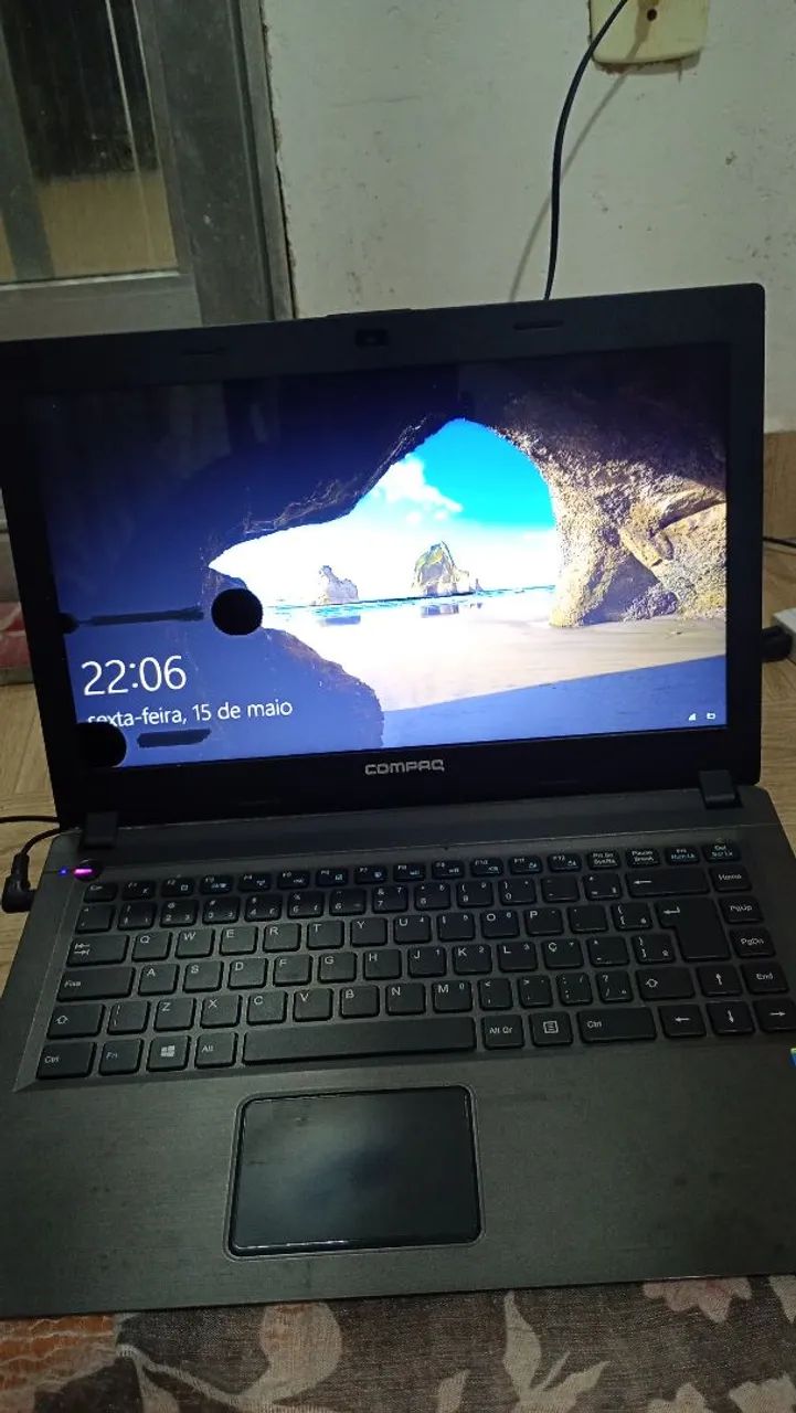 Vendo um notebook compac funcionando  - Foto 4