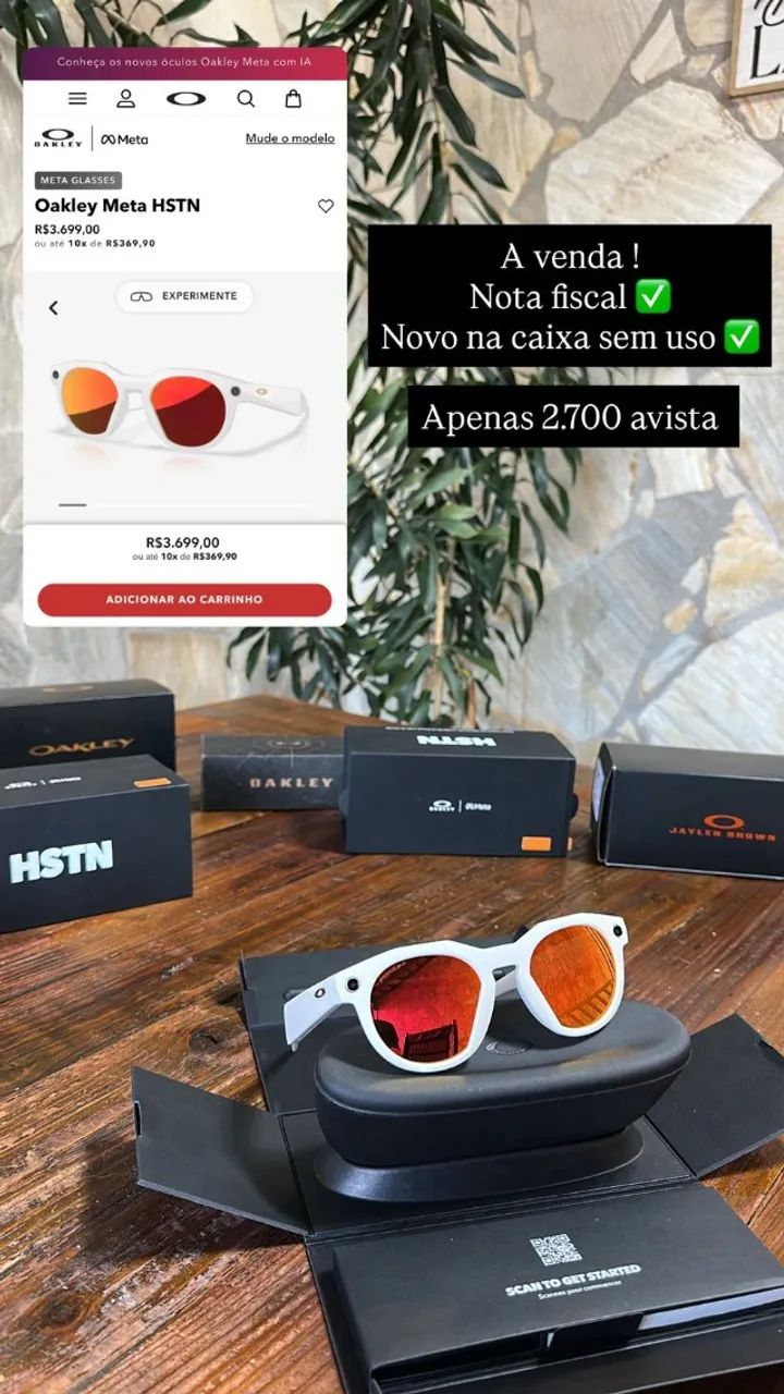 Óculos Oakley Meta HSTN - Foto 3