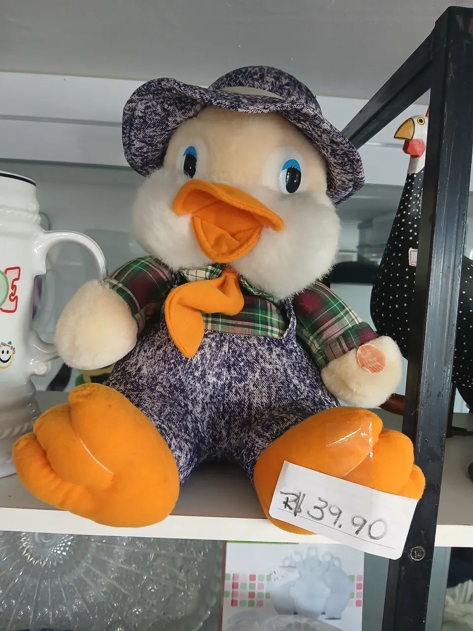 Urso pelucia  pato