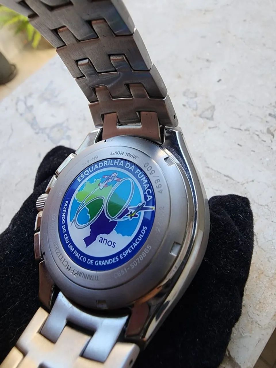 CITIZEN Eco-Drive SKYHAWK 腕時計 Citizen Eco-Drive Skyhawk Esquadrilha da Fumaça - 60 Anos - Full