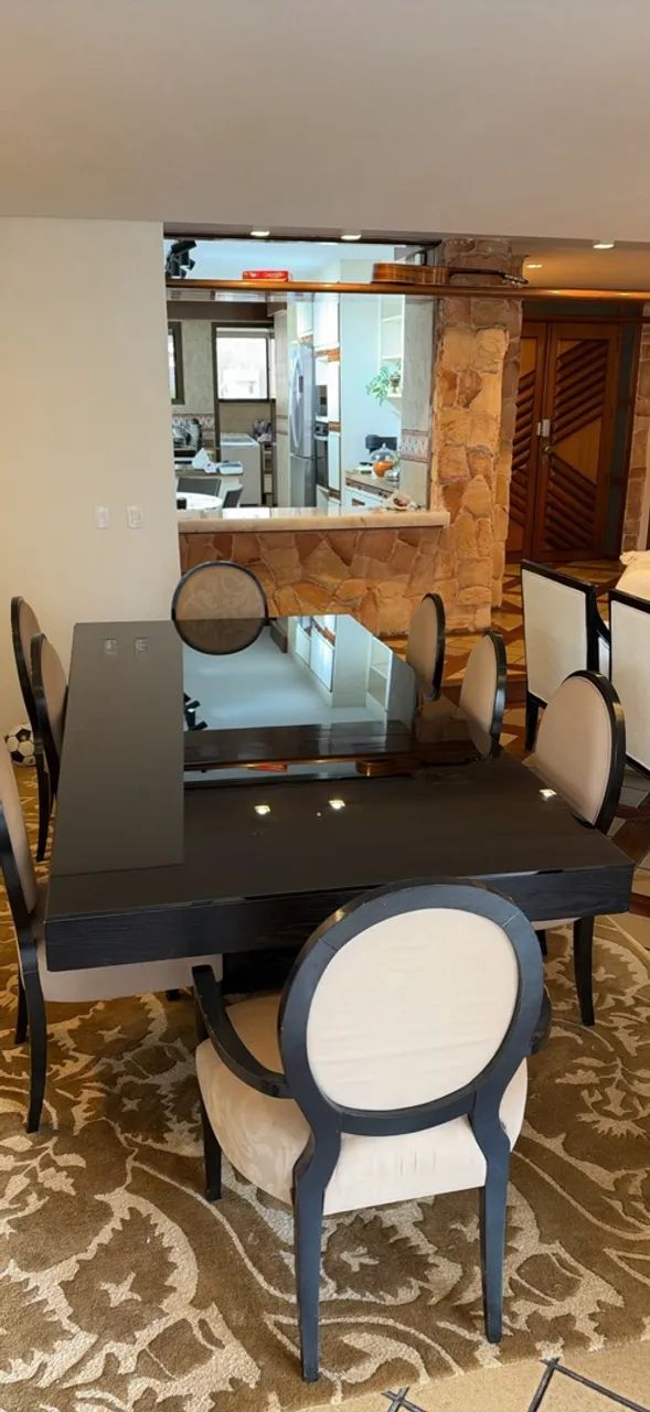 Mesa de jantar 8 lugares