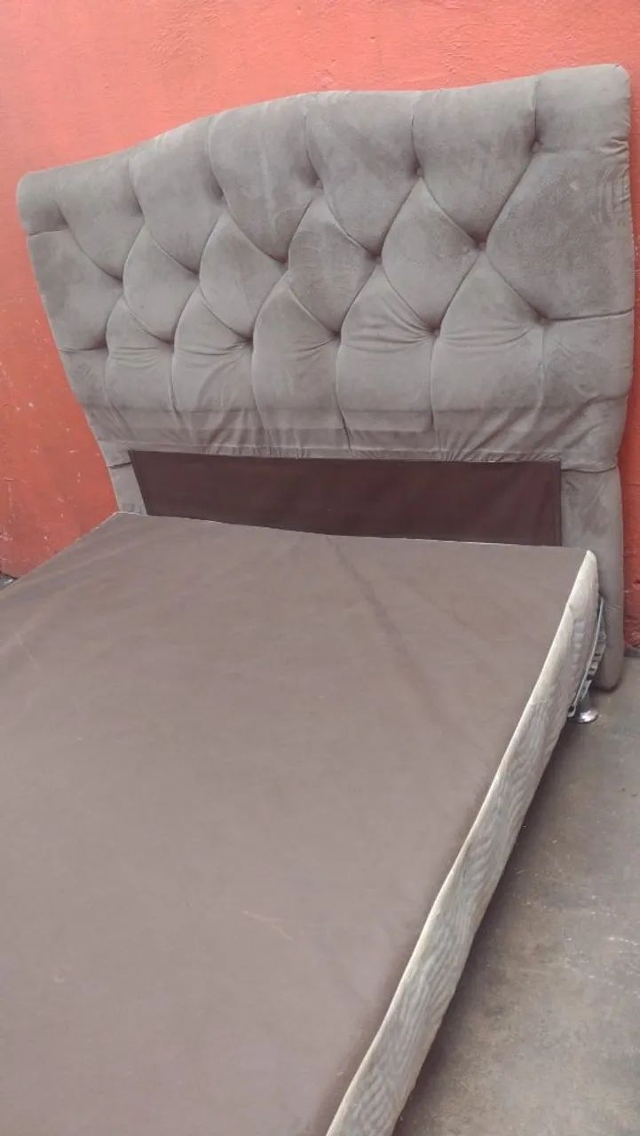 Vendo box de casal com cabeceira  - Foto 3