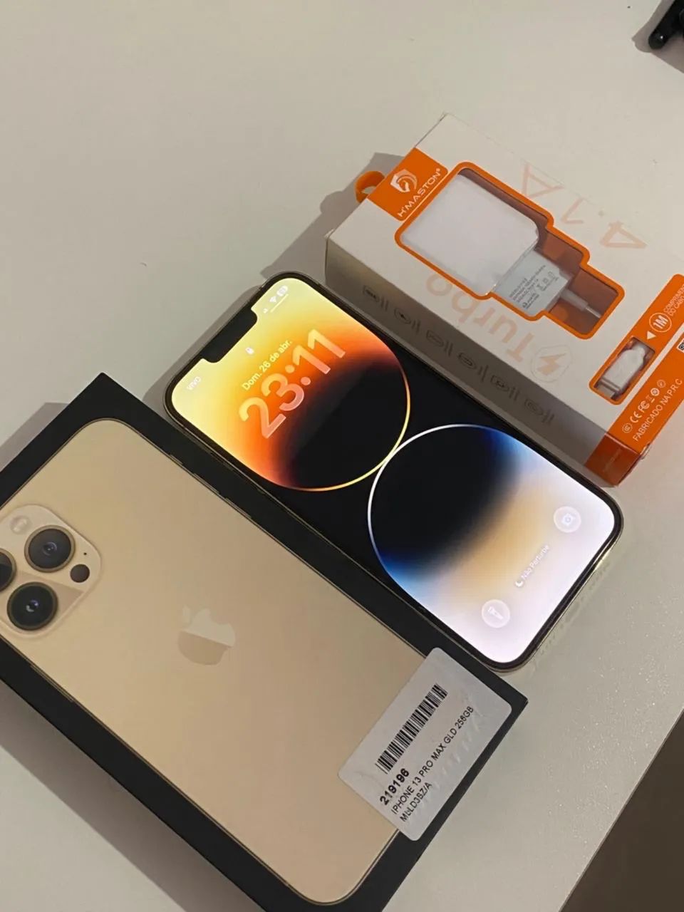 iPhone 13 Pro Max 256gb Dourado - Foto 3