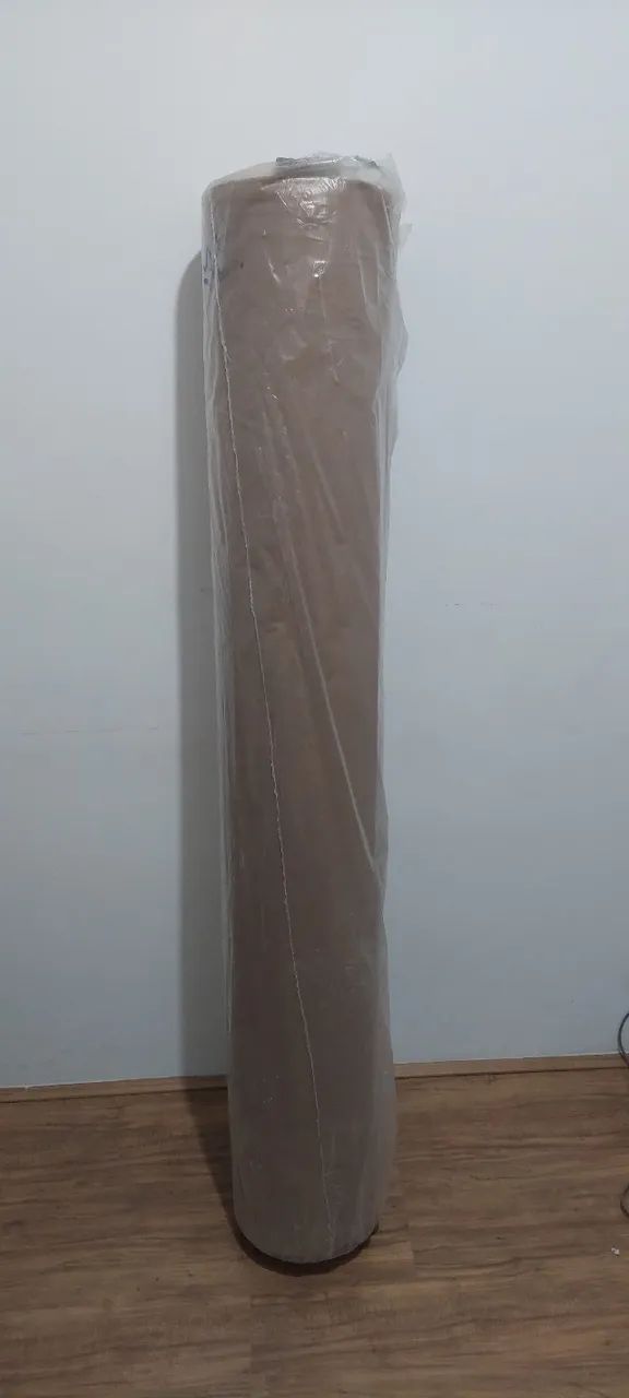 Vendo ou Troco Rolo de tecido Sarja Vicunha 98% algodão 2% elastano - Foto 5