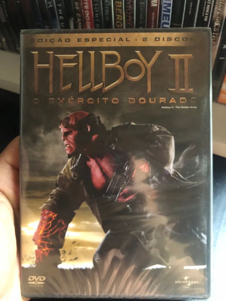 DVD Hellboy 2 duplo e lacrado 