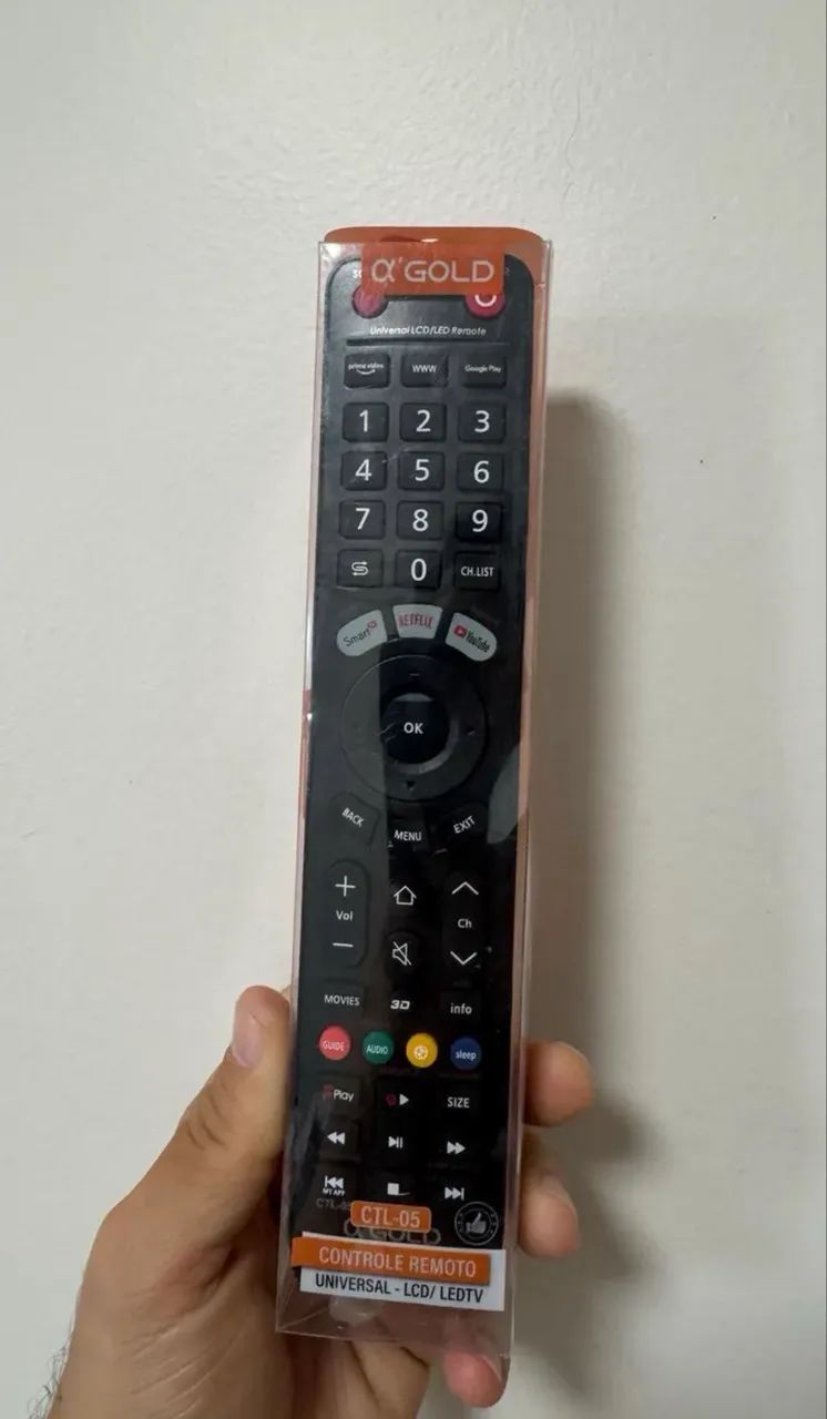 Controle universal AGOLD para TVs , comp com diversas marcas  - Foto 4