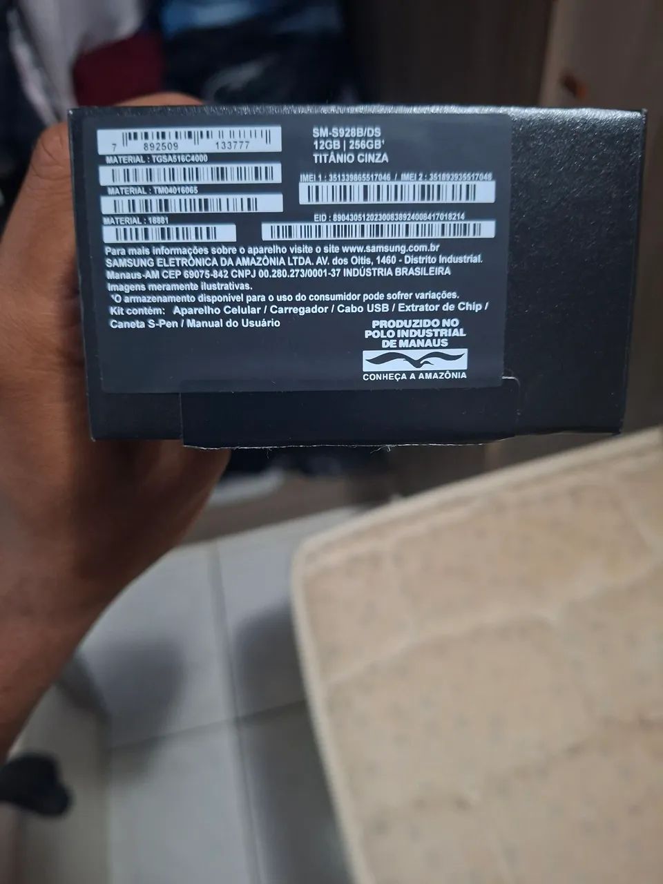Celular S24 ultra Tá Zero 