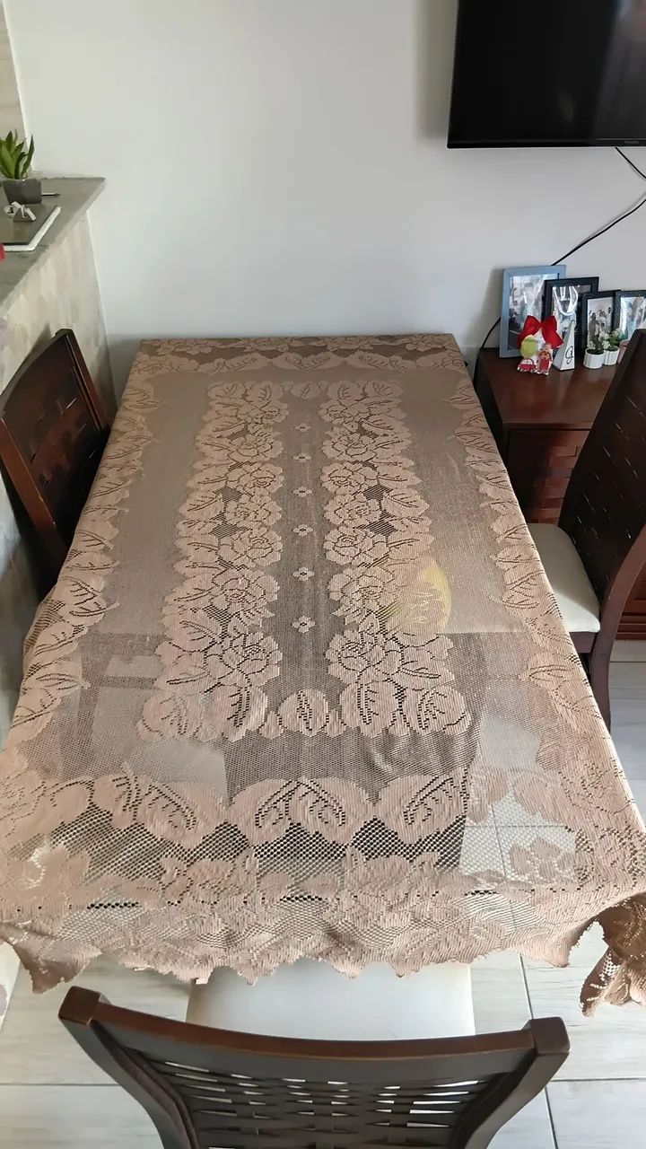 Mesa de Vidro com 5 Cadeiras  - Foto 2