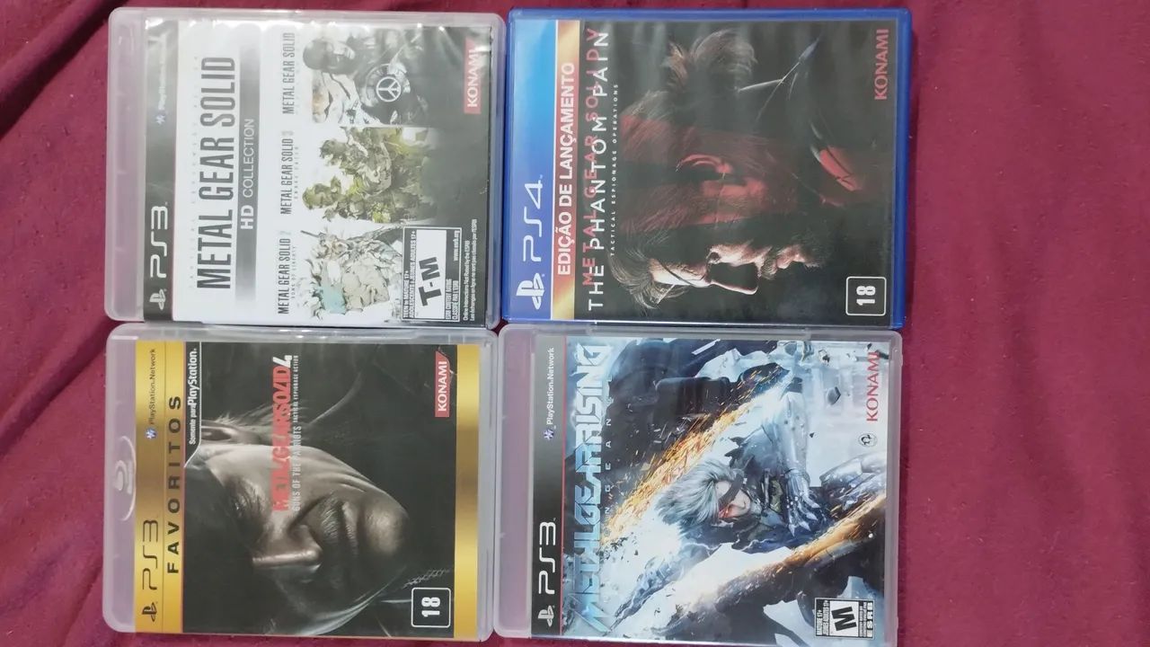 Franquia Metal gear ps3 