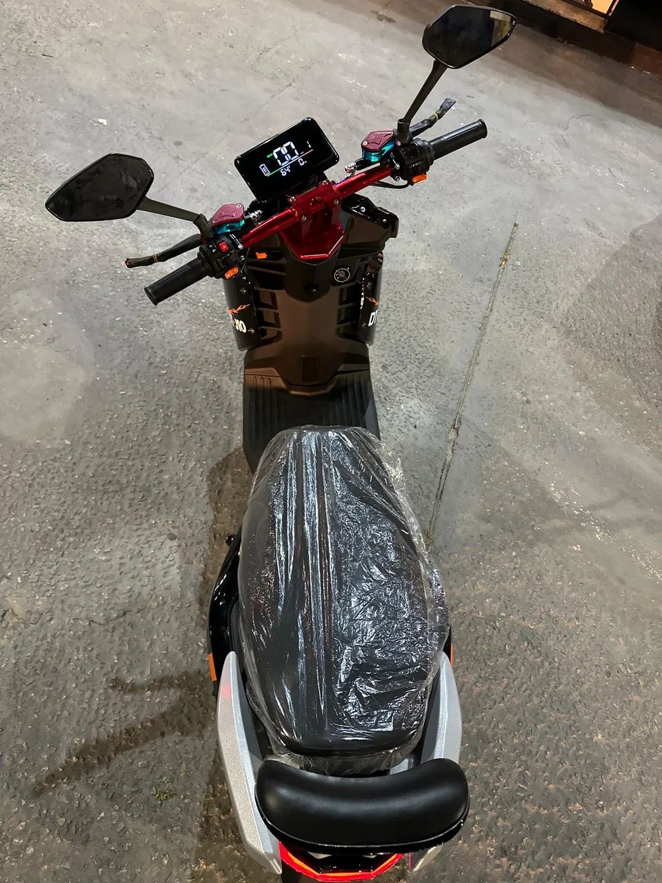 Scooter Elétrica Jet branca  - Foto 5