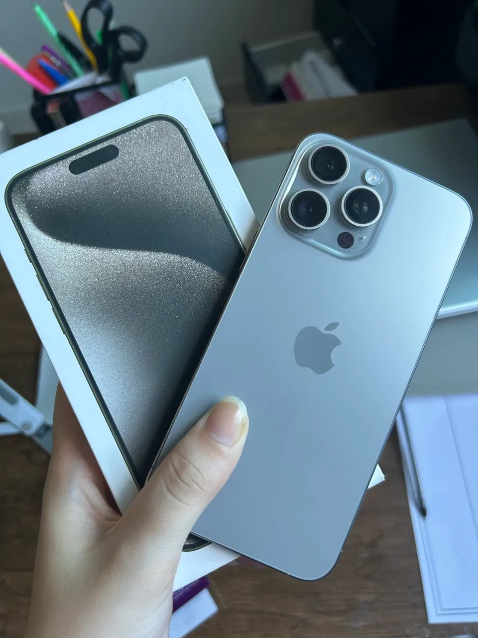 IPHONE 15 PRO MAX 256gb - Celulares e Smartphones - Cristo