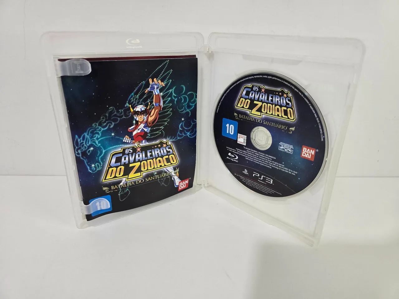 Jogo Os Cavaleiros Do Zodíaco Saga do Santuário PS3 Original