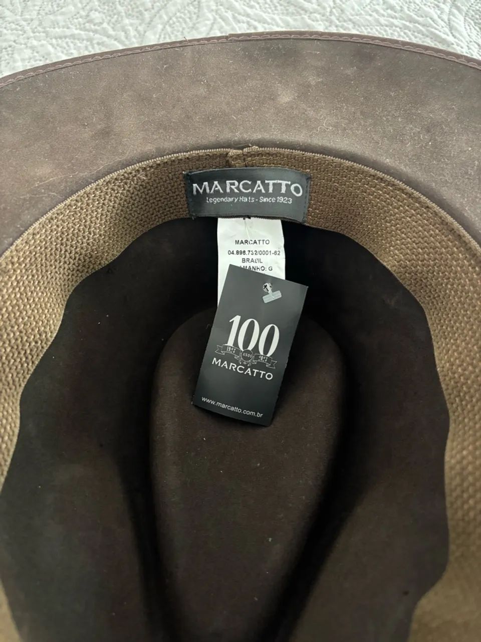 CHAPÉU AVELUDADO CAVALGADA MARCATTO - Foto 4
