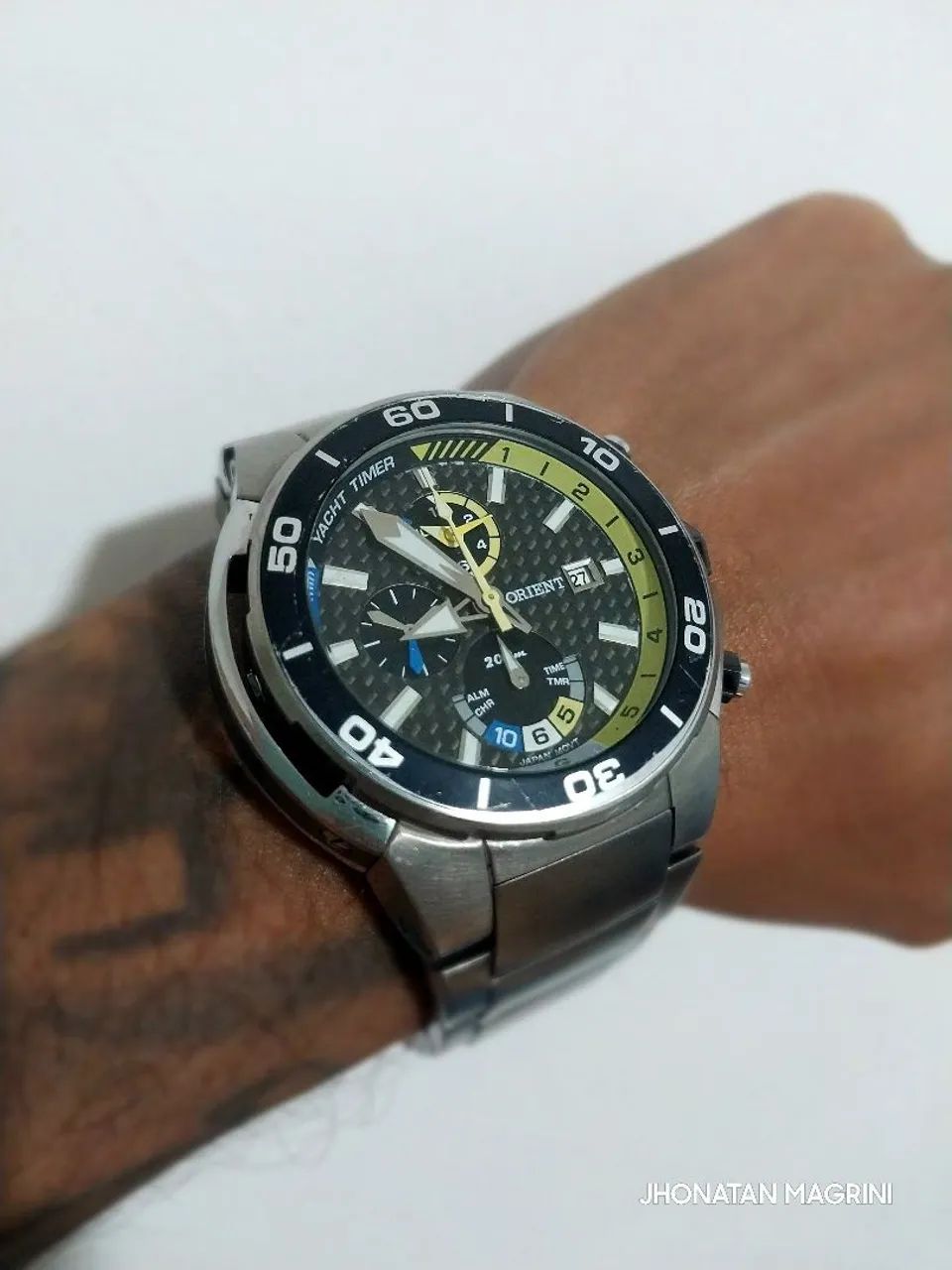 Orient Seatech Yacht Timer Titanium - Acessórios - Jardim Europa