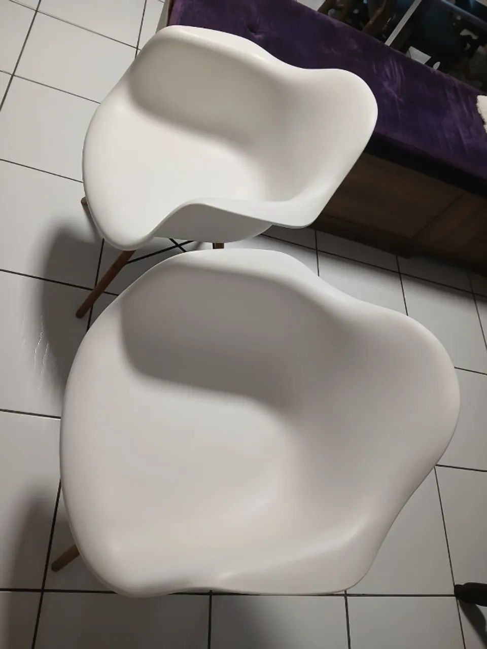 Cadeira branca Eames - Foto 2