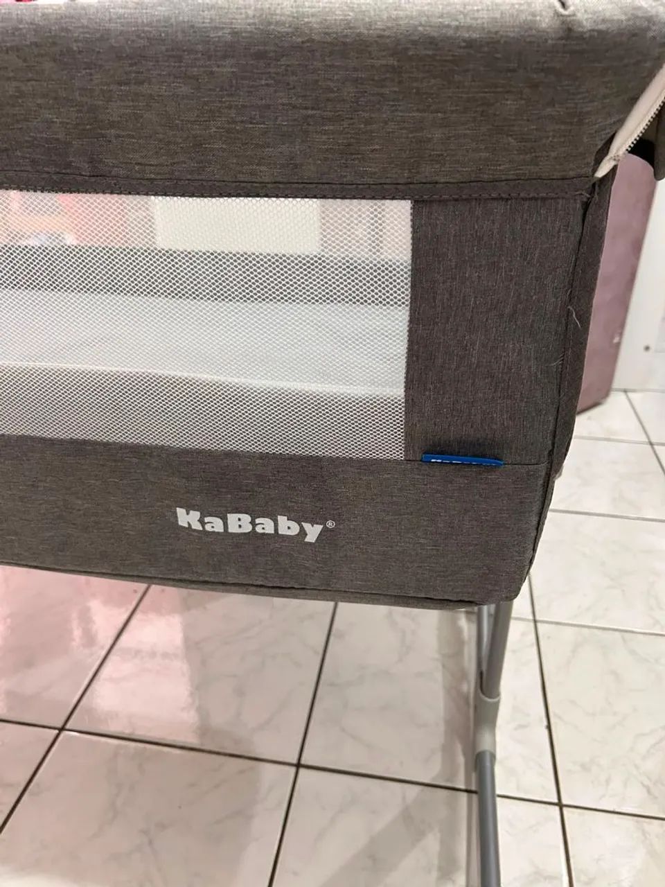 Berço e balanço kababy portátil - Foto 2