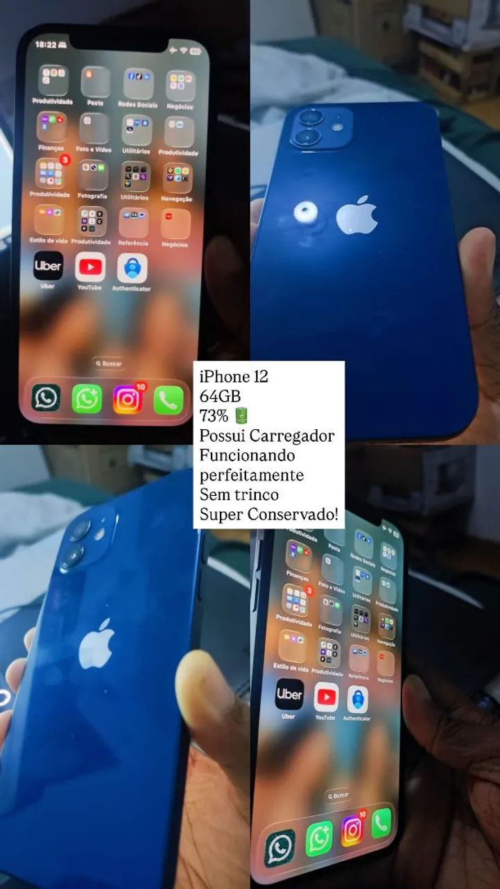 Iphone 12 64GB Azul  - Foto 5