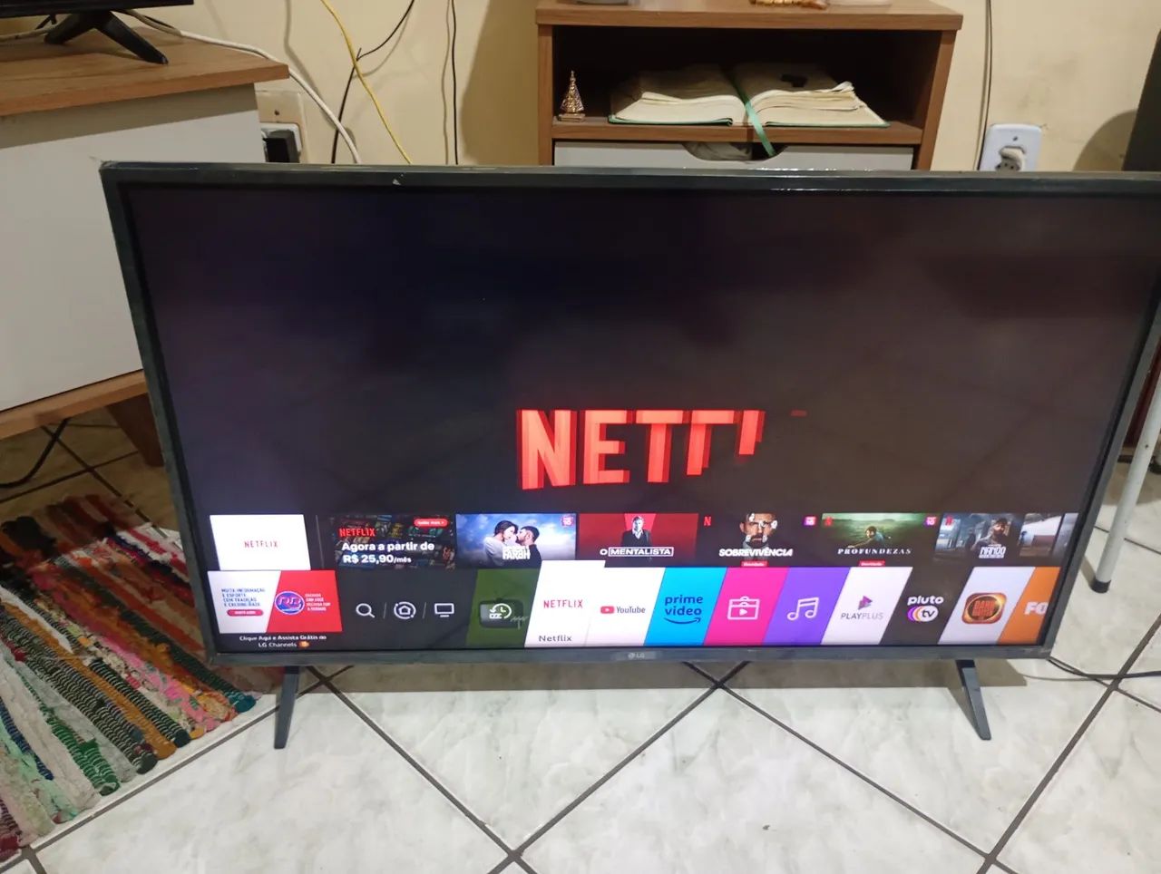 TV LG 43 polegadas Smart com bluetooth 