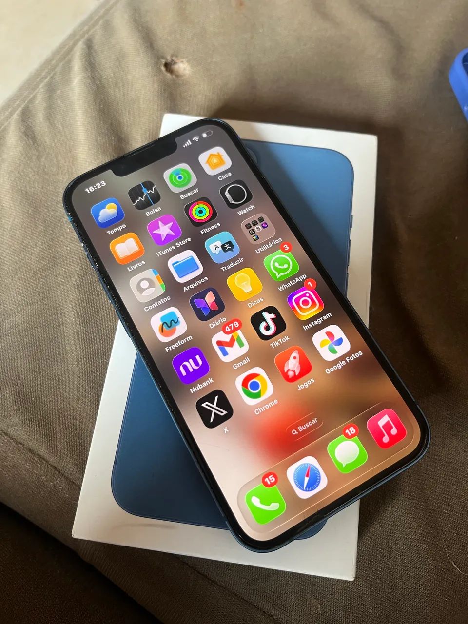 iPhone 13 é um 14 ambos Sao todos originais  - Foto 4