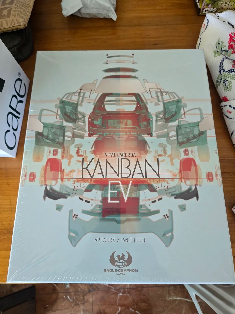 Kanban EV jogo tabuleiro boardgame novo