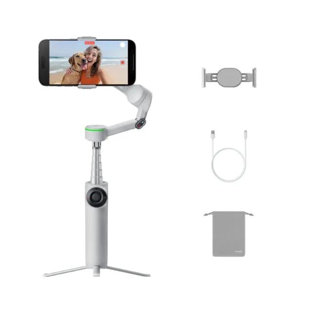 Estabilizador Celular Insta360 Flow 2 - novinho - Foto 2