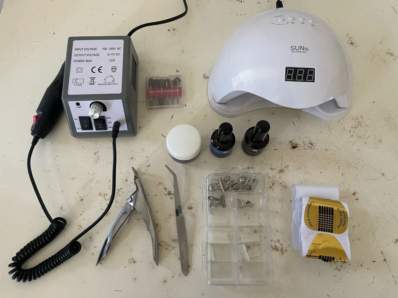 Kit unha em gel 