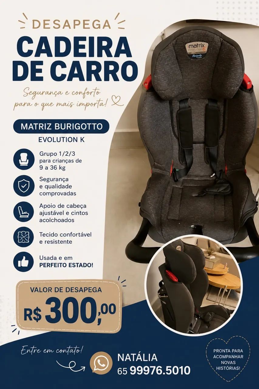 Cadeira MATRIX BORIGOTTO EVOLUTION K