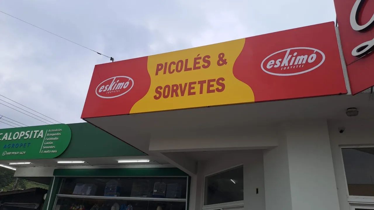 Placa de Acm para Loja fachada loja