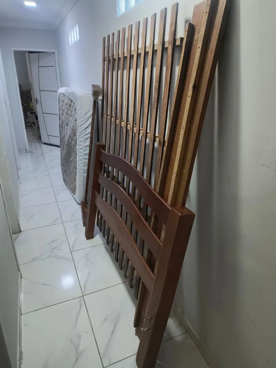 Cama casal gravata com colchão D33 - Foto 3