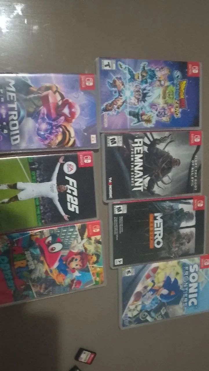 Jogos Nintendo switch 1 