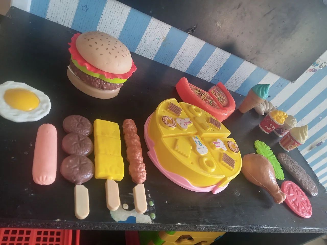 Brinquedo comidinhas 