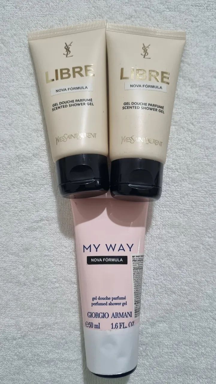 Kit de Gel de banho Libre e My Way 50ml