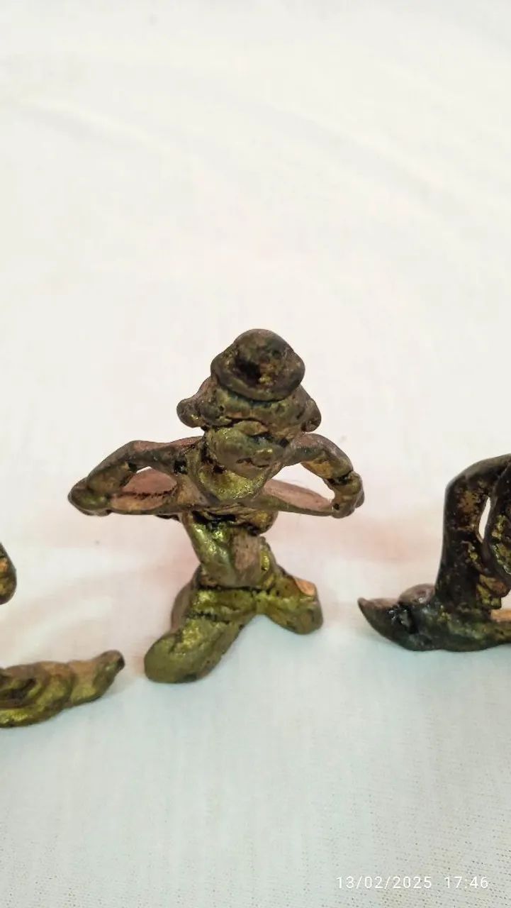 Miniatura de palhaço em metal fundido lote - Foto 5