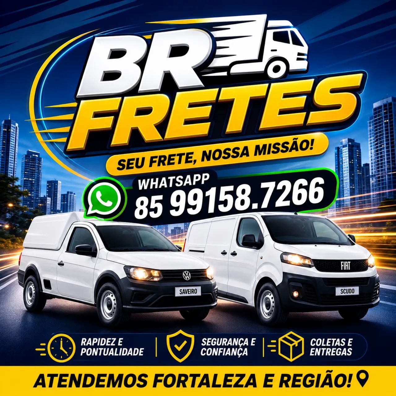 BR Fretes Pequenas mudanças!