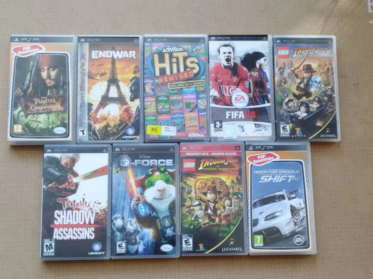 Jogos PSP - Alguns lacrados.Vendo separado tb - Jogos de Vídeo