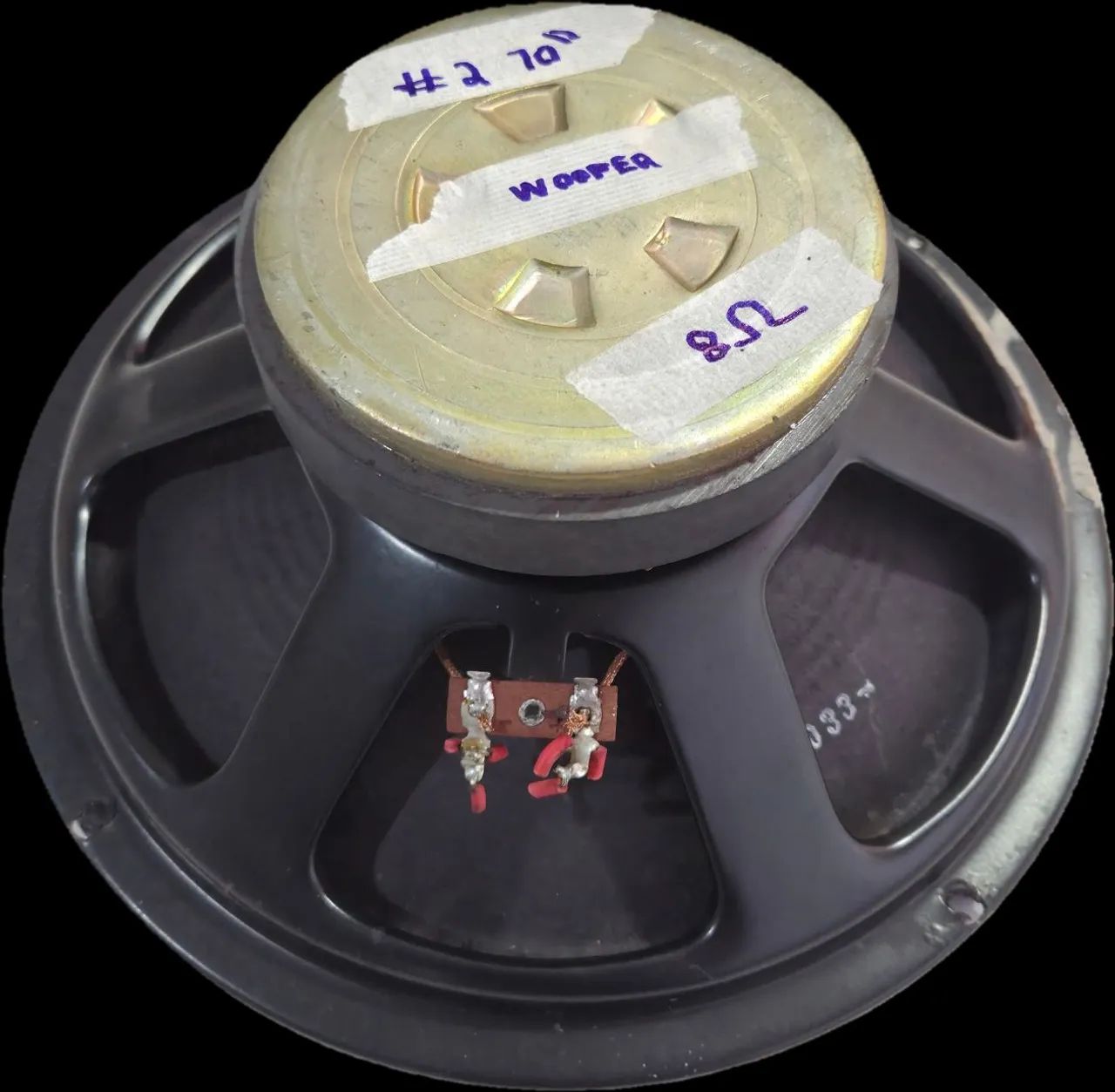 Woofer Recondicionado 200w 8ohms 10p - Testado e funcionando - Foto 3