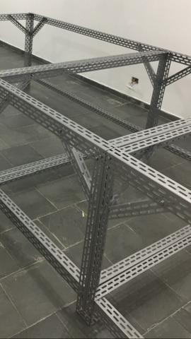 Mesa de corte / bancada 4,00 m colunas L 5 - Foto 3