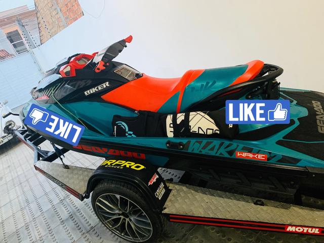 Jetski seadoo sea foi wake 155