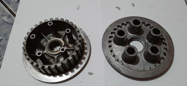 Cubo e platô de embreagem motor XT660 /TÉNÉRÉ 660 - Foto 3