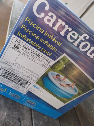 Piscina inflável - nova (na caixa - lacrada) - Foto 3
