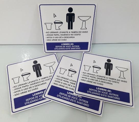 Placas de Sinalização e Informativas em PVC Com Qualidade É Aqui - Foto 5