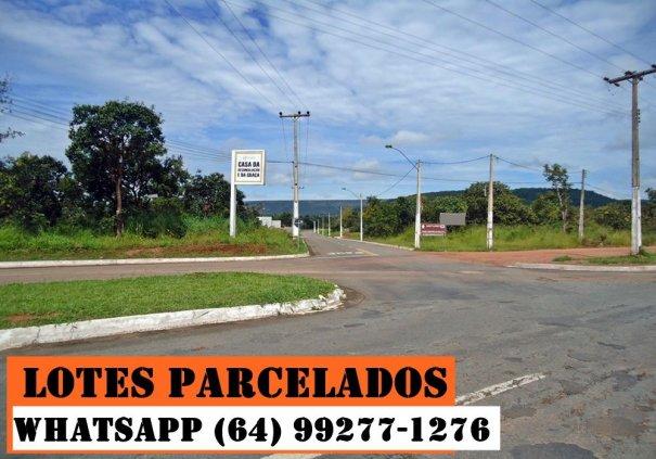 Lotes Parcelados mensais a partir de 150 reais em caldas novas