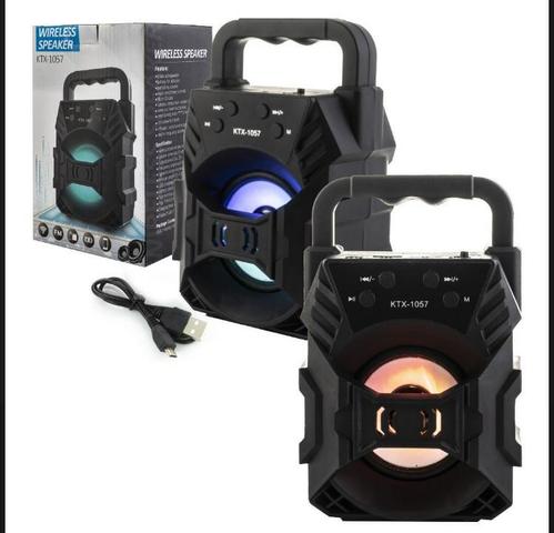 Caixa de Som 1 Alto-falantes Bluetooth Portatil - Foto 4