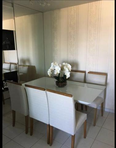 Mesa white Hause retangular nova completa pronta entrega - Foto 2