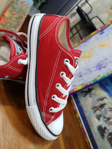 all star vermelho 32