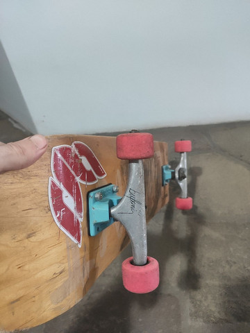 Skate montado semi novo - Foto 4